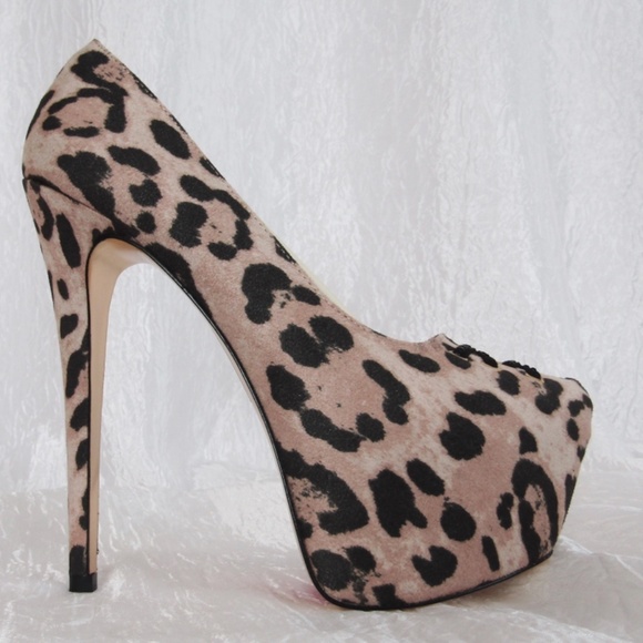 New Leopard Platform Heels Luichiny Main event 7.5 - Picture 5 of 10
